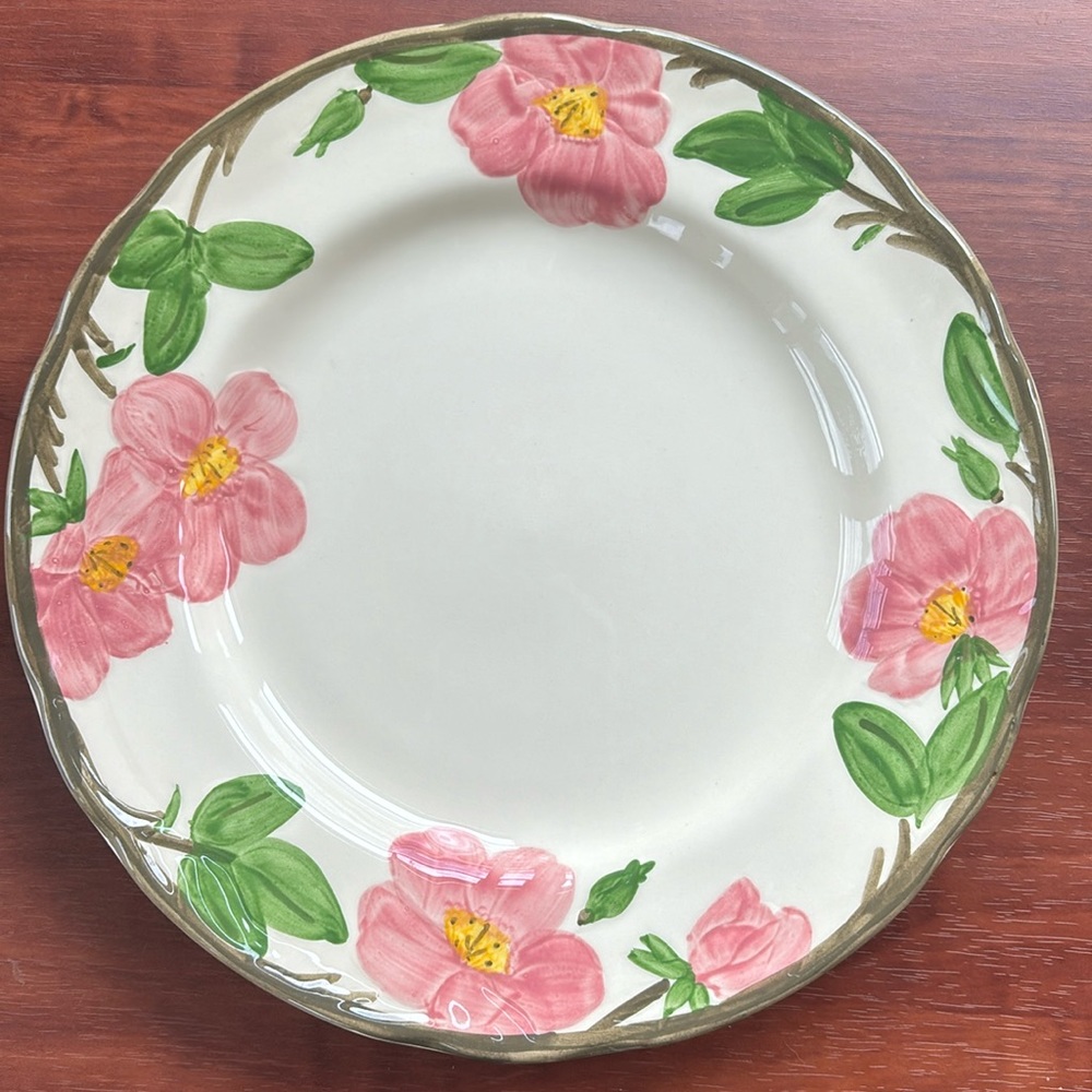 Franciscan Desert Rose Plates